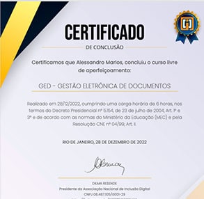 MODELO DE CERTIFICADO DE CONCLUSÃO DE CURSO MODELO DE CERTIFICADO DE CONCLUSÃO DE CURSO
